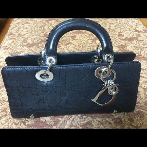 Christian Dior Lady Dior Leather Handbag - Picture 3 of 13